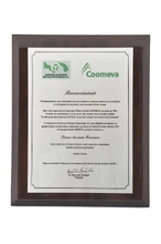 Placa Cooperativa de servicios m&uacute;ltiples, R.L.