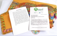 Obsequio Carta y mantel de Panal Compa&ntilde;ia de Seguros Generales S.A., Propiedad Cooperativa 