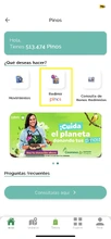 Opci&oacute;n redimir