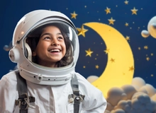 &iexcl;Que m&aacute;s ni&ntilde;as sue&ntilde;en con llegar a la Luna!