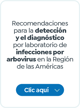 Recomendaciones para la detección y el diagnóstico por laboratorio de infecciones por arbovirus en la Región de las Américas